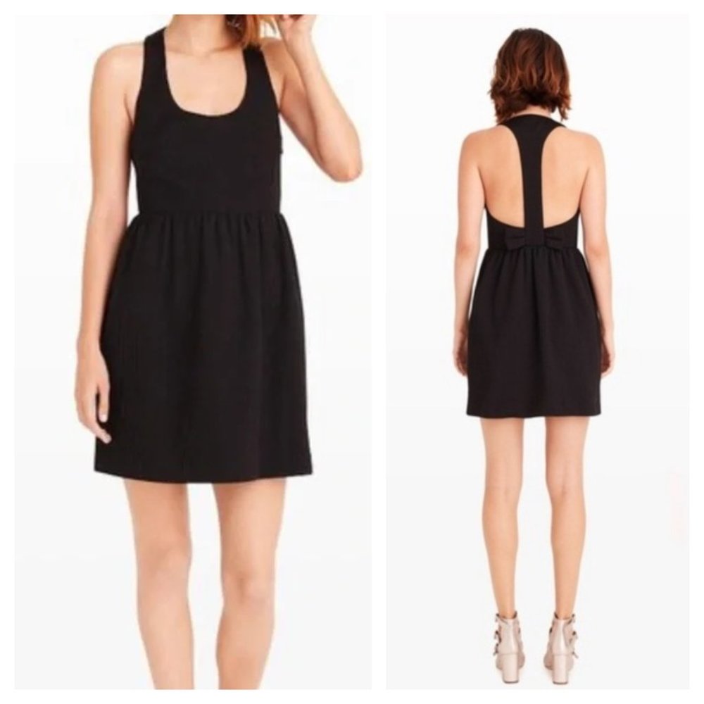 Club Monaco Black Raniko Back Bow Dress - Size 6